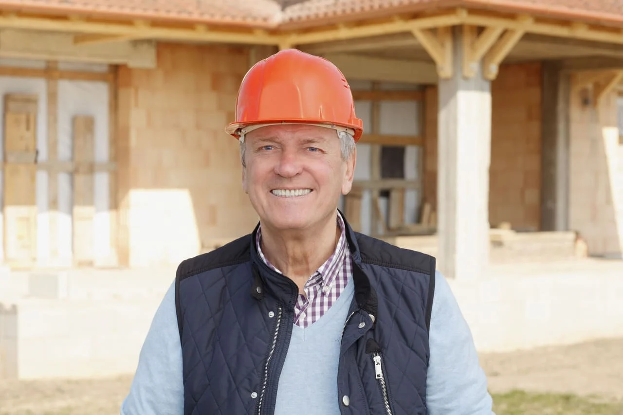 Contractor posing with a smile